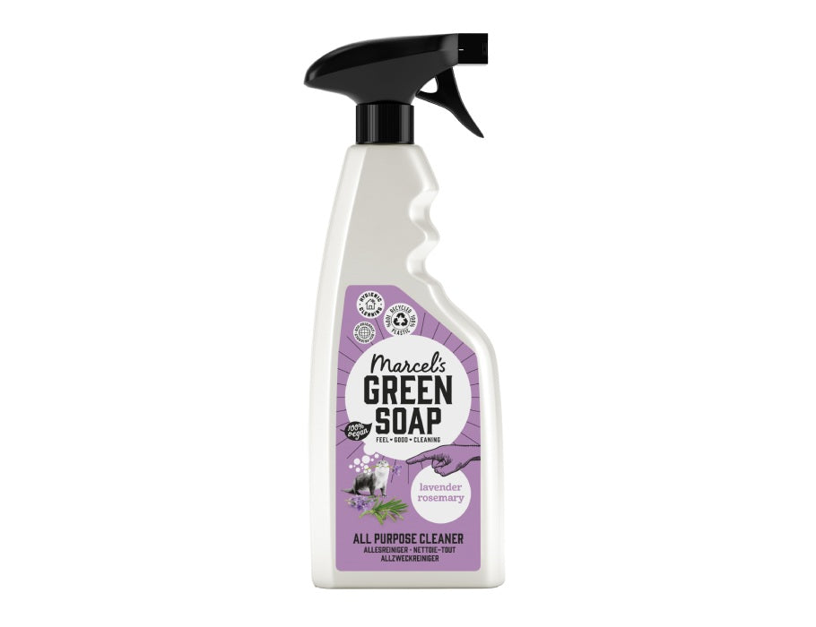 Spray per allerainiger di sapone verde di Marcel - Rosemary di lavanda
