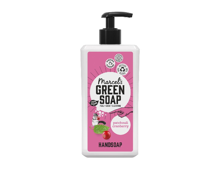Sabão verde de Marcel Patchouli Cranberry 500ml