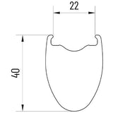 Selle monte grappa miche hjulset swr evo 40 sh shimano tubeless