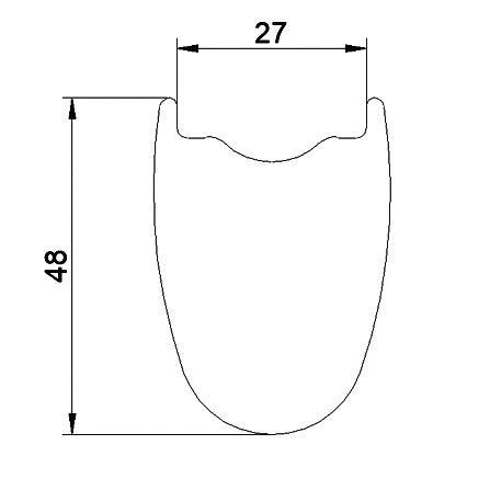 Selle monte grappa miche wielset graff aero 48 n3w tubeless
