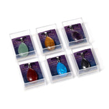 Pendentif en forme de larme de pierre précieuse de guérison