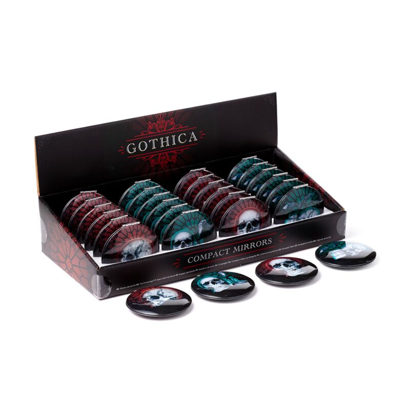 Gothica Compact Make Up Mirror