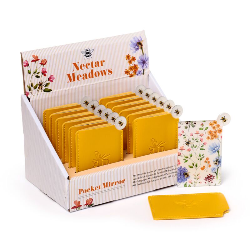 Nectar meadows z žepnim ogledalom v etuiju