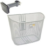 Fahrradkorb Tuskana für 19 Liter Silber