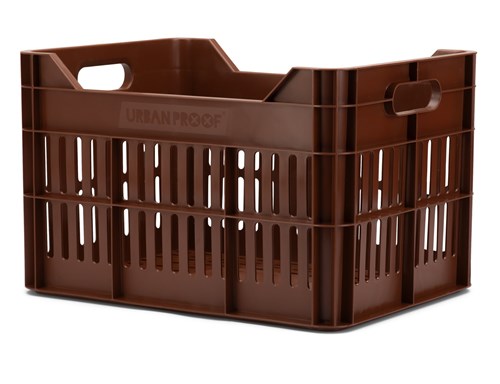 Urbanproof přepravka click 30l rpet tmavě hnědá