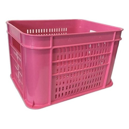 PVC Krat Medium Pink 40x30x25