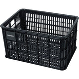 Basil bicycle crate L - large - 40 liters - black