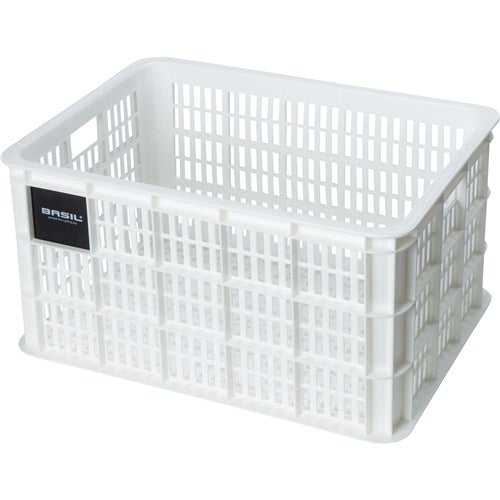 Basilikum PVC Krat Groot 40L Weiß 21162 hellweiß