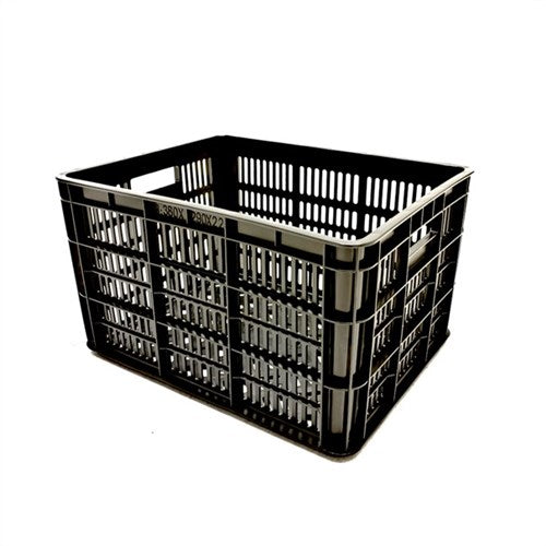 Koniger pvc krat middel zwart 32l 41x31x23