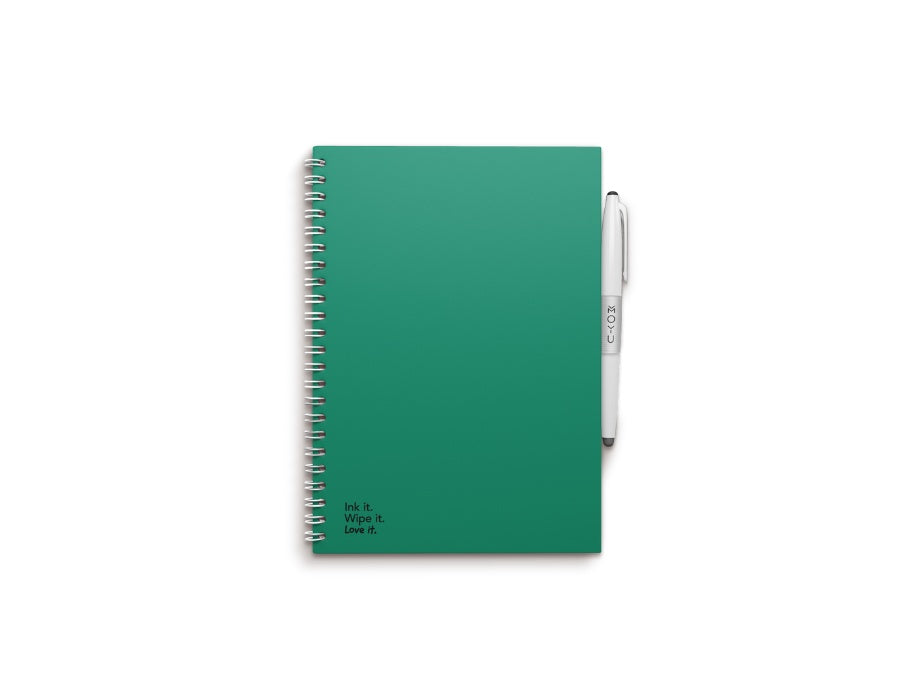 Notebook excesable Moyu - Tapa dura A5 - Forest Green