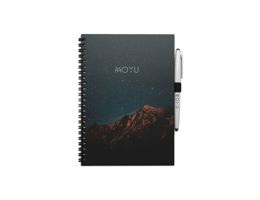 Moyu Excessable Notebook - Hardcover A5 - Midnight Mountain