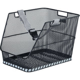 Basil Class - school bag bicycle basket - rear - black