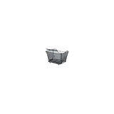 Basil bicycle basket base m with target mounting 14 liters 25 x 33 x 17 cm - black