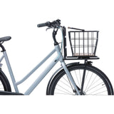 Basilikum cykelkurv Nordland Mik 23 liter 23 x 33 x 19 cm på fronten og eller på den bageste sorte brun