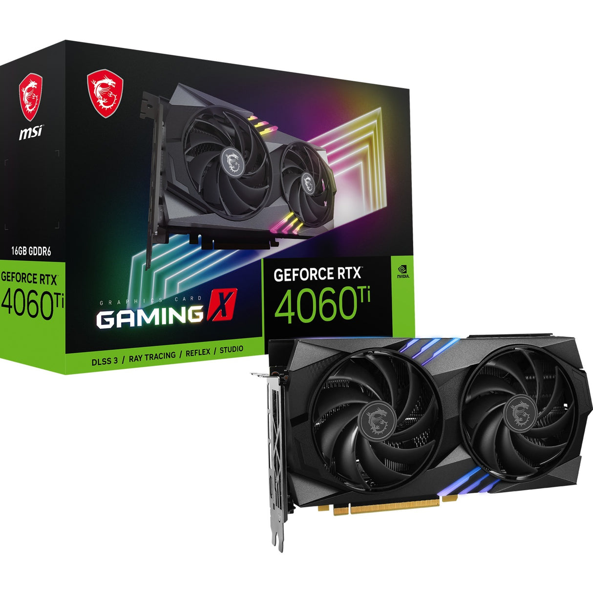 MSI MSI GeForce RTX 4060 Ti Gaming x 16g