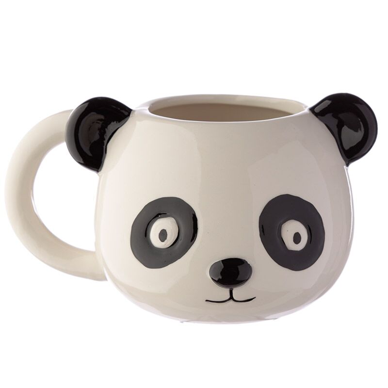 Adoramals Panda vytvořil keramický hrnek