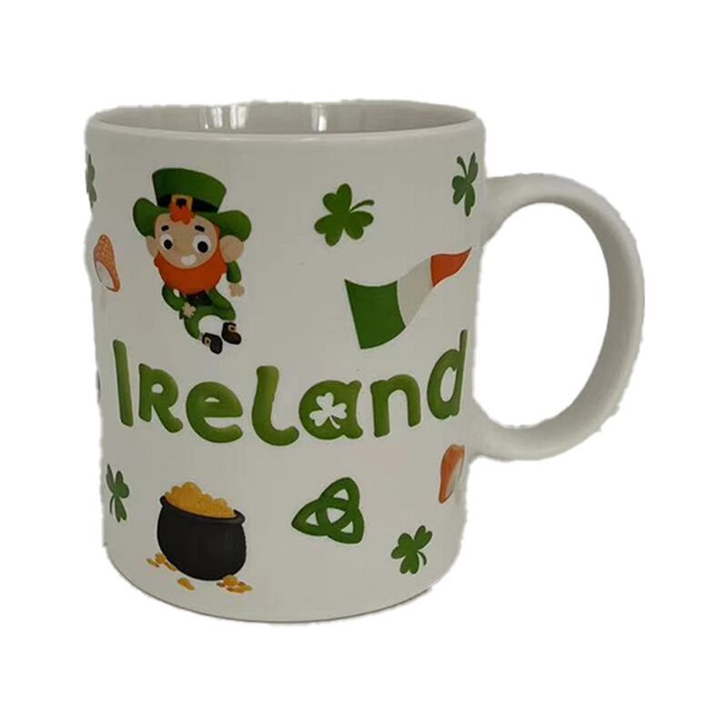 Irish luck ireland porcelain mug