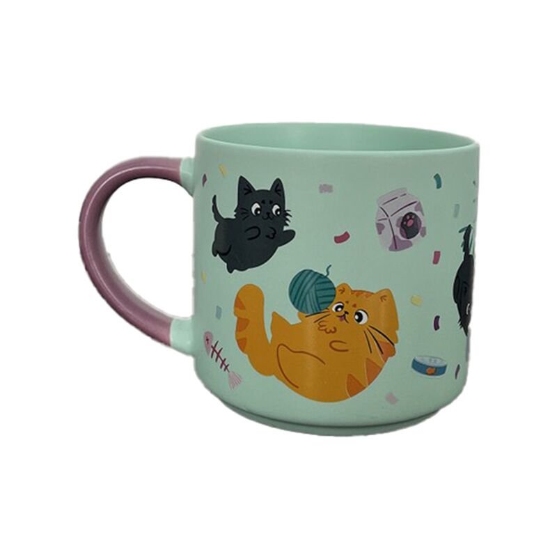 Beans Co Kat Large Porcelain Mug