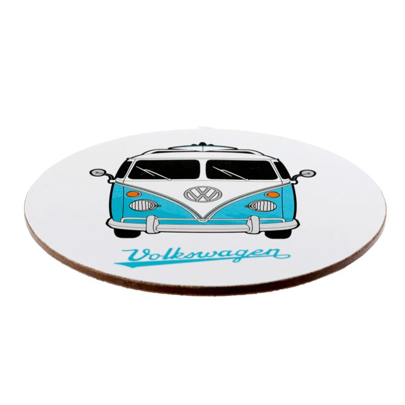 VW T1 Volkswagen Bus Porcelain Mug Coaster