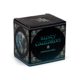 Lisa parker rusty cauldron cat porcelain mug