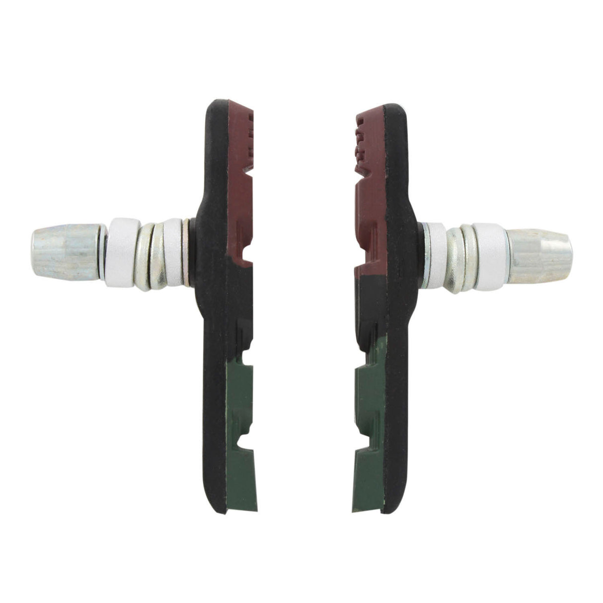 Braschlager Brake Blocage Set V-frein avec allen 70 mm triple-couleur (vert noir marron)