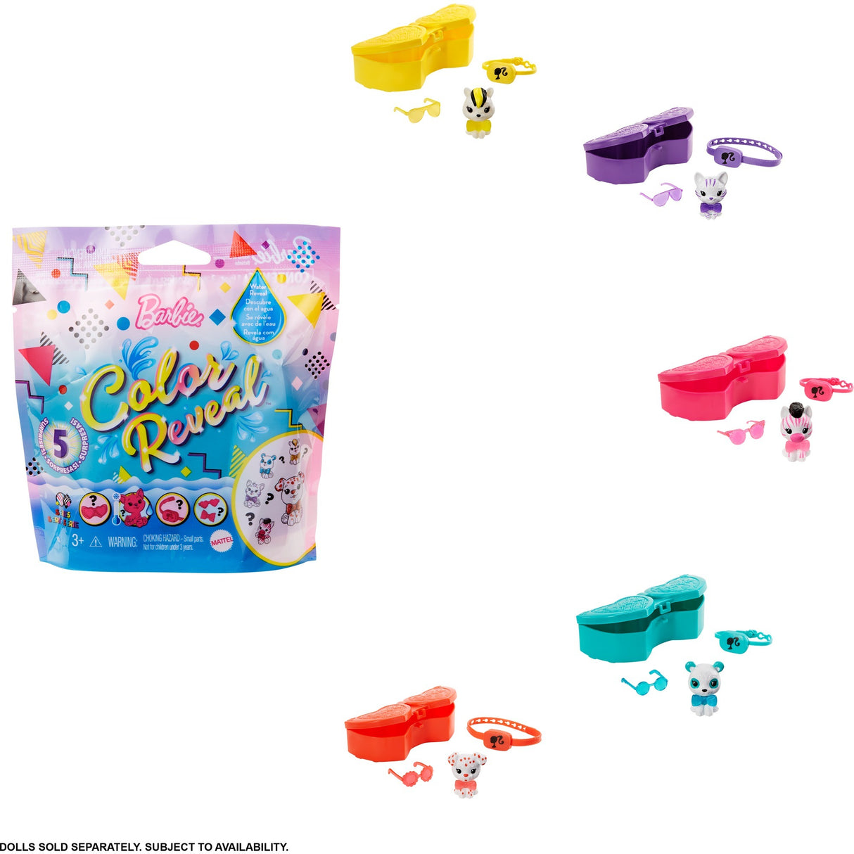 Mattel Color Reveal Pets