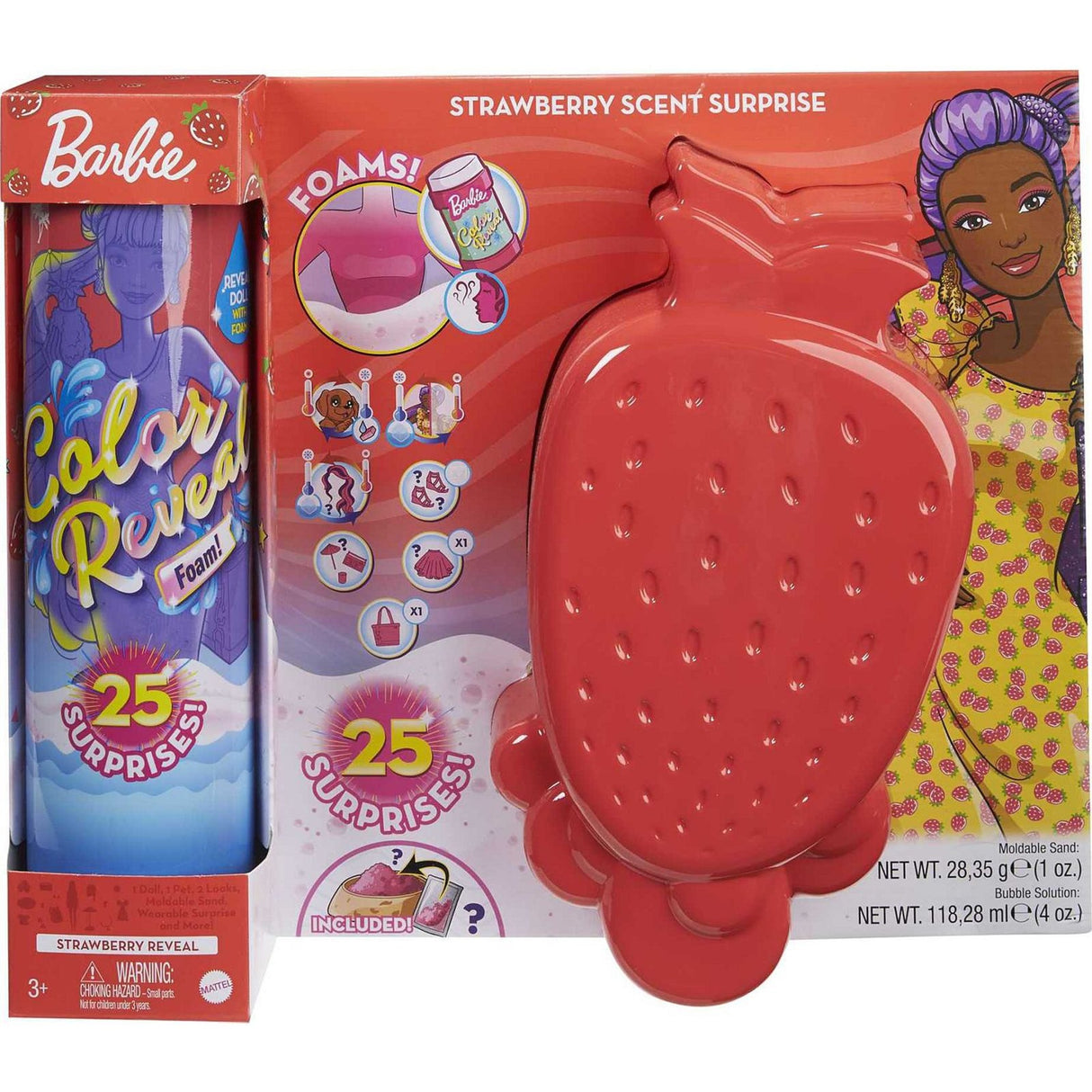 Mattel Color Reveal Foam Strawberry