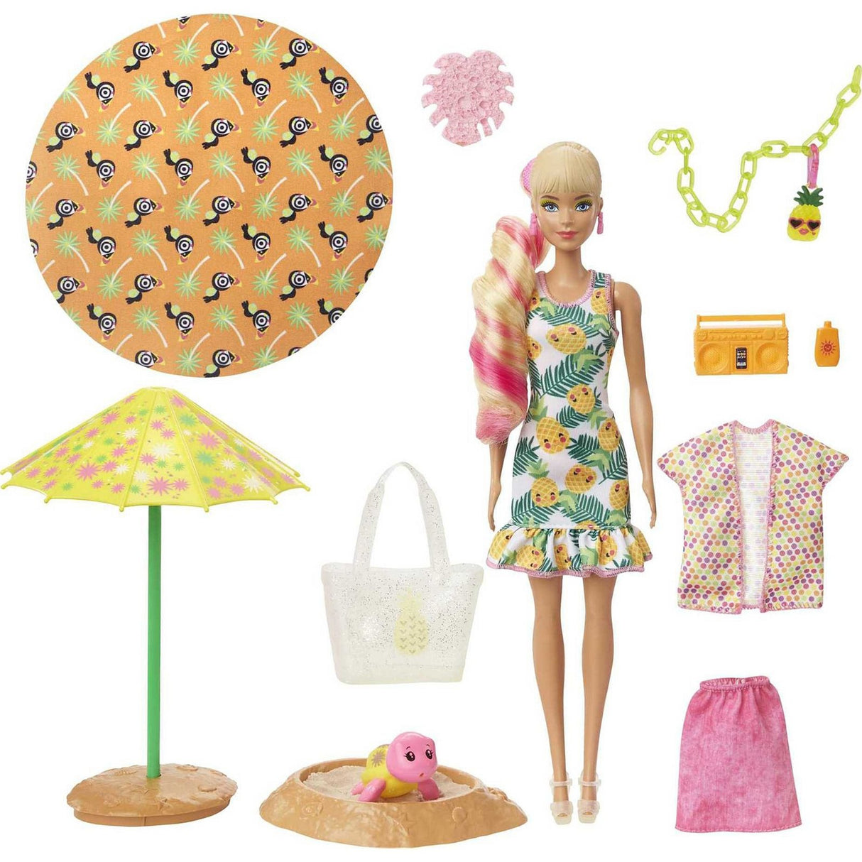 Mattel Farbe enthüllen Schaumananas