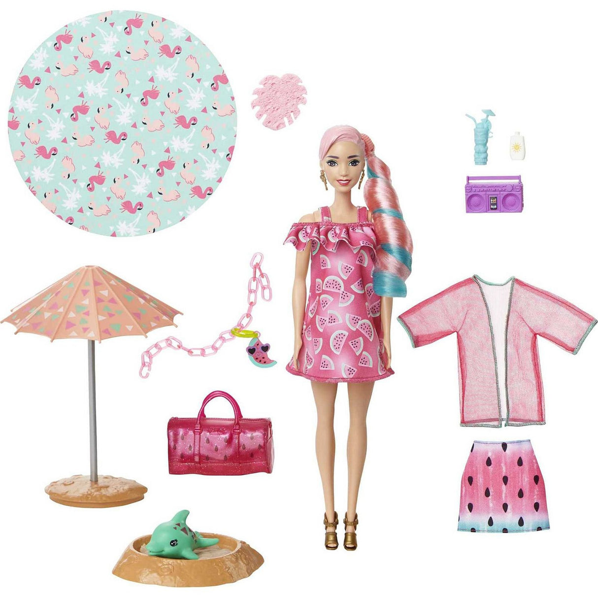 Mattel Color Reveal foam watermelon