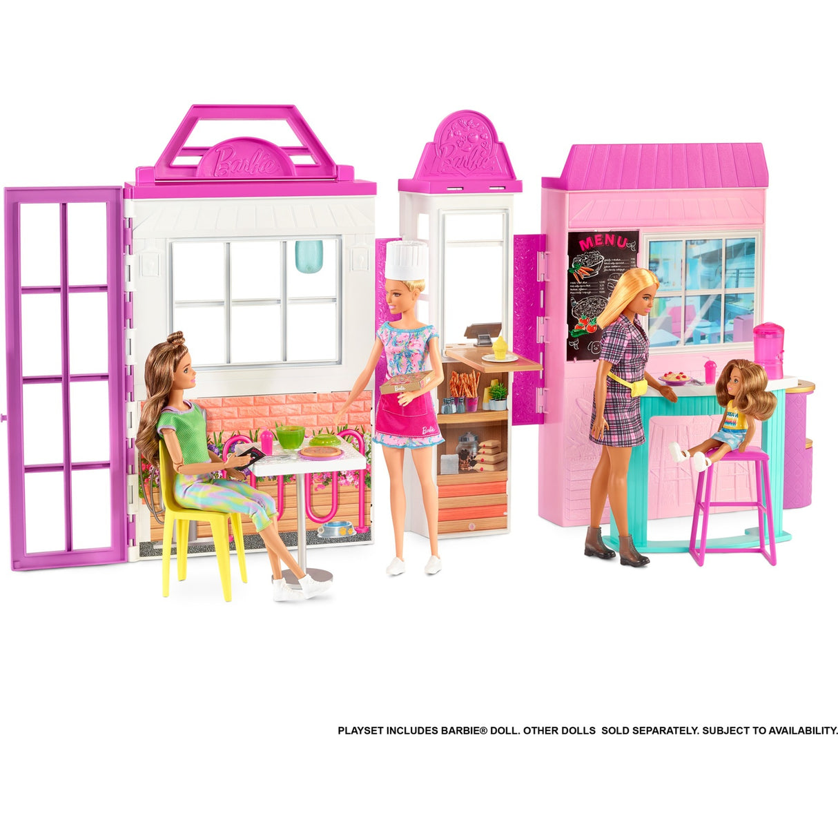 Mattel Cook 'N Grill Restaurant Pop and Speel Set