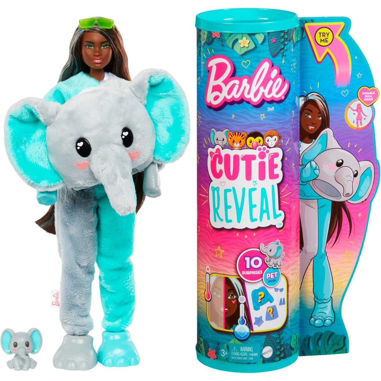 Mattel Cutie razkrij slon
