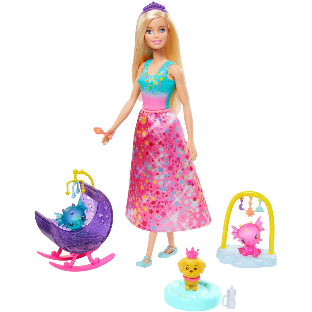 Mattel DreamTopia DrakenkindAgerdagverblijf Speelset