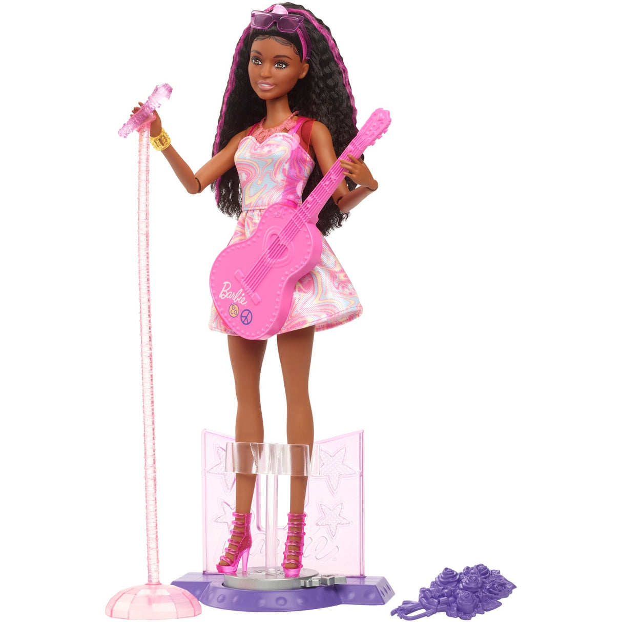 Pop star di Mattel Career con palcoscenico in movimento