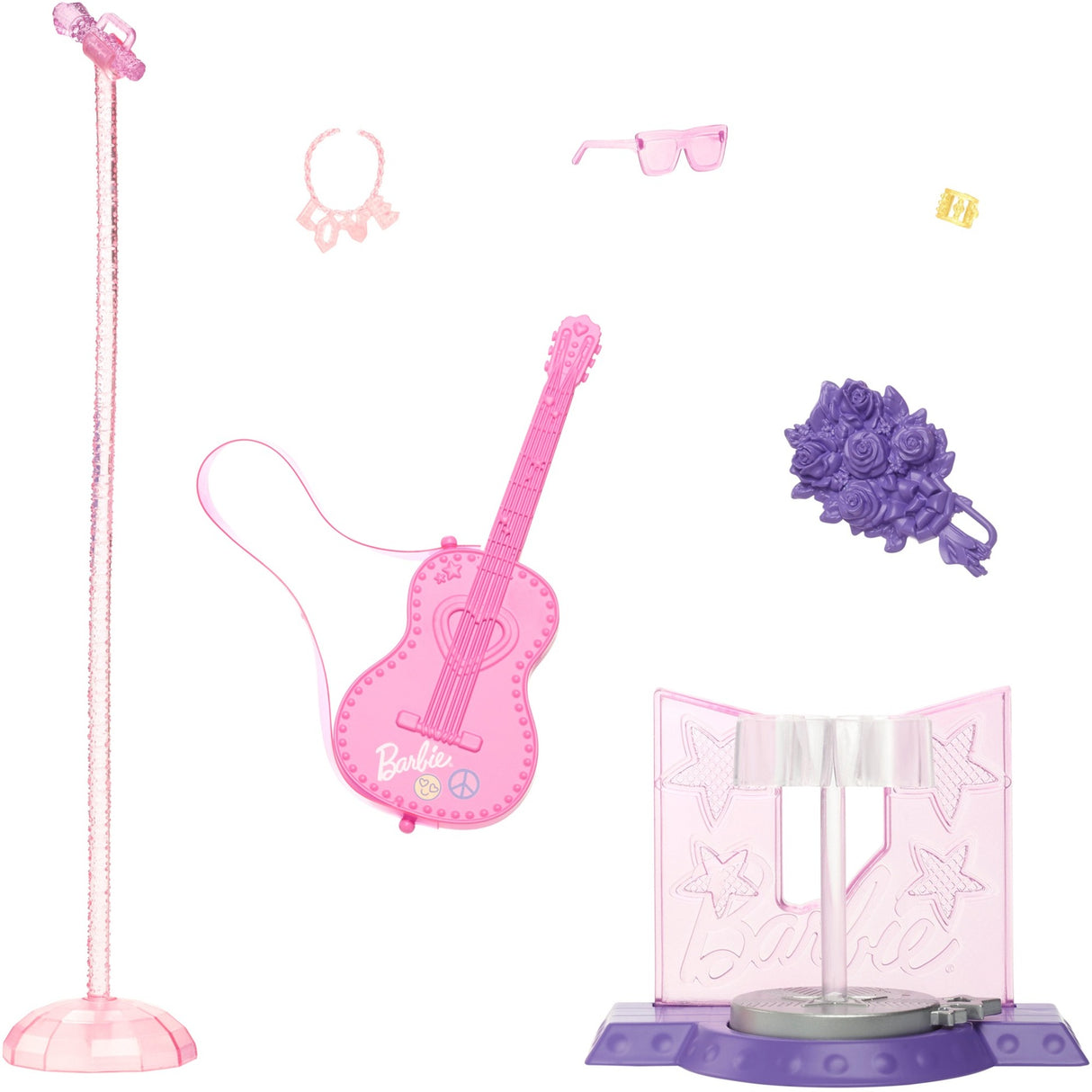 Pop star di Mattel Career con palcoscenico in movimento