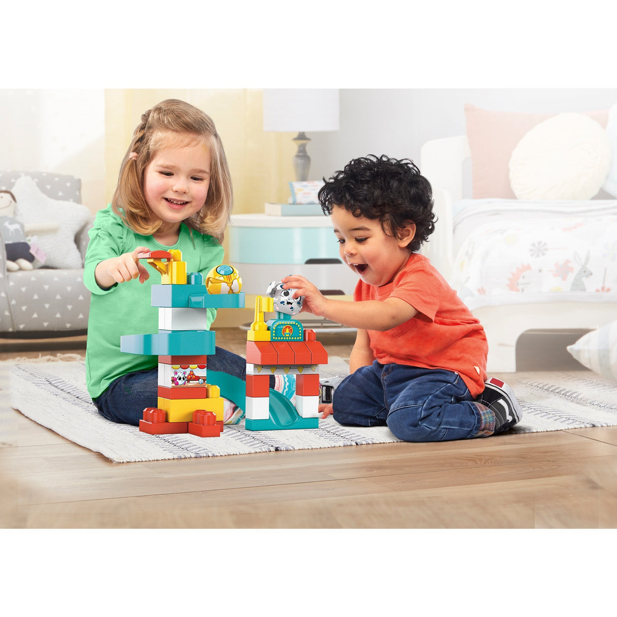 Mattel Peek A Blocks nöjespark