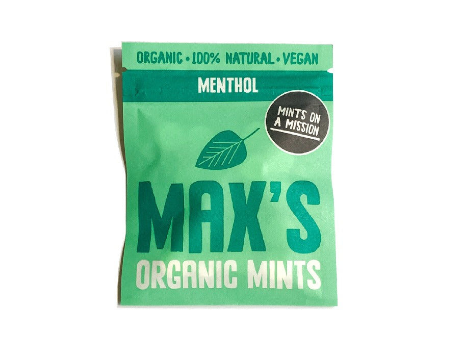 Max Organic Mints Mentol Mints - 17gr