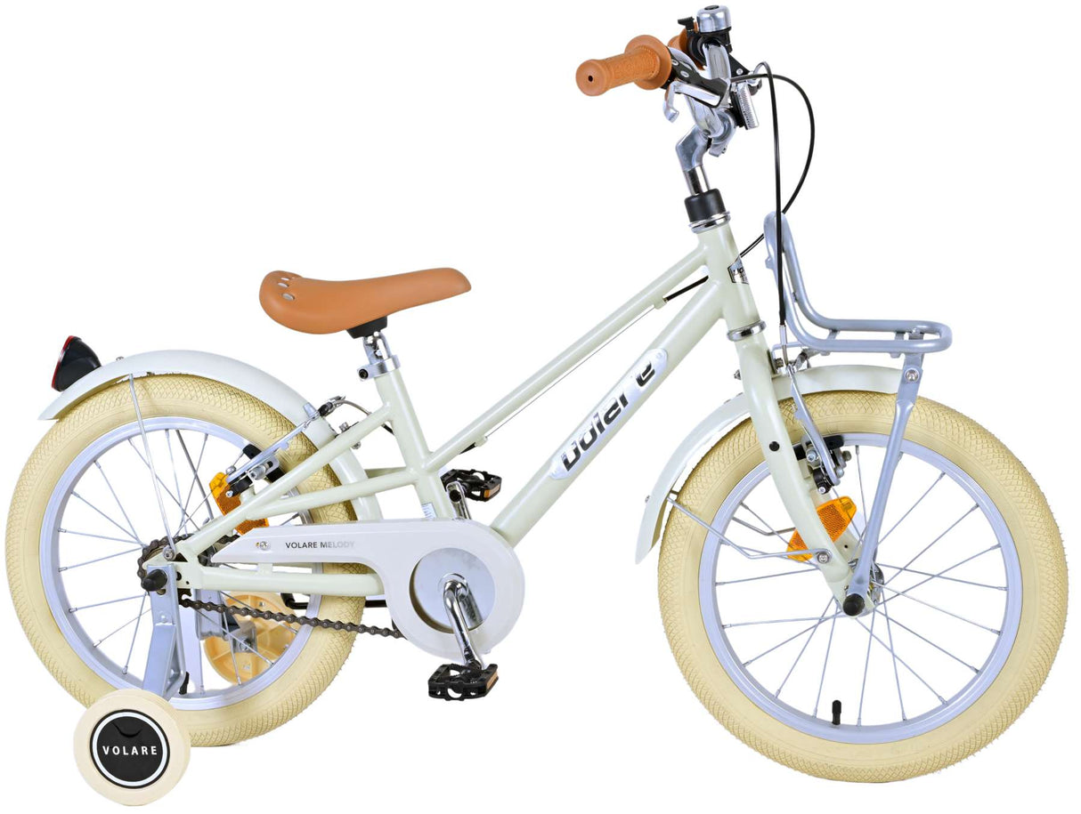 Volare Melody Bicycle para niños - Niñas - 16 pulgadas - arena