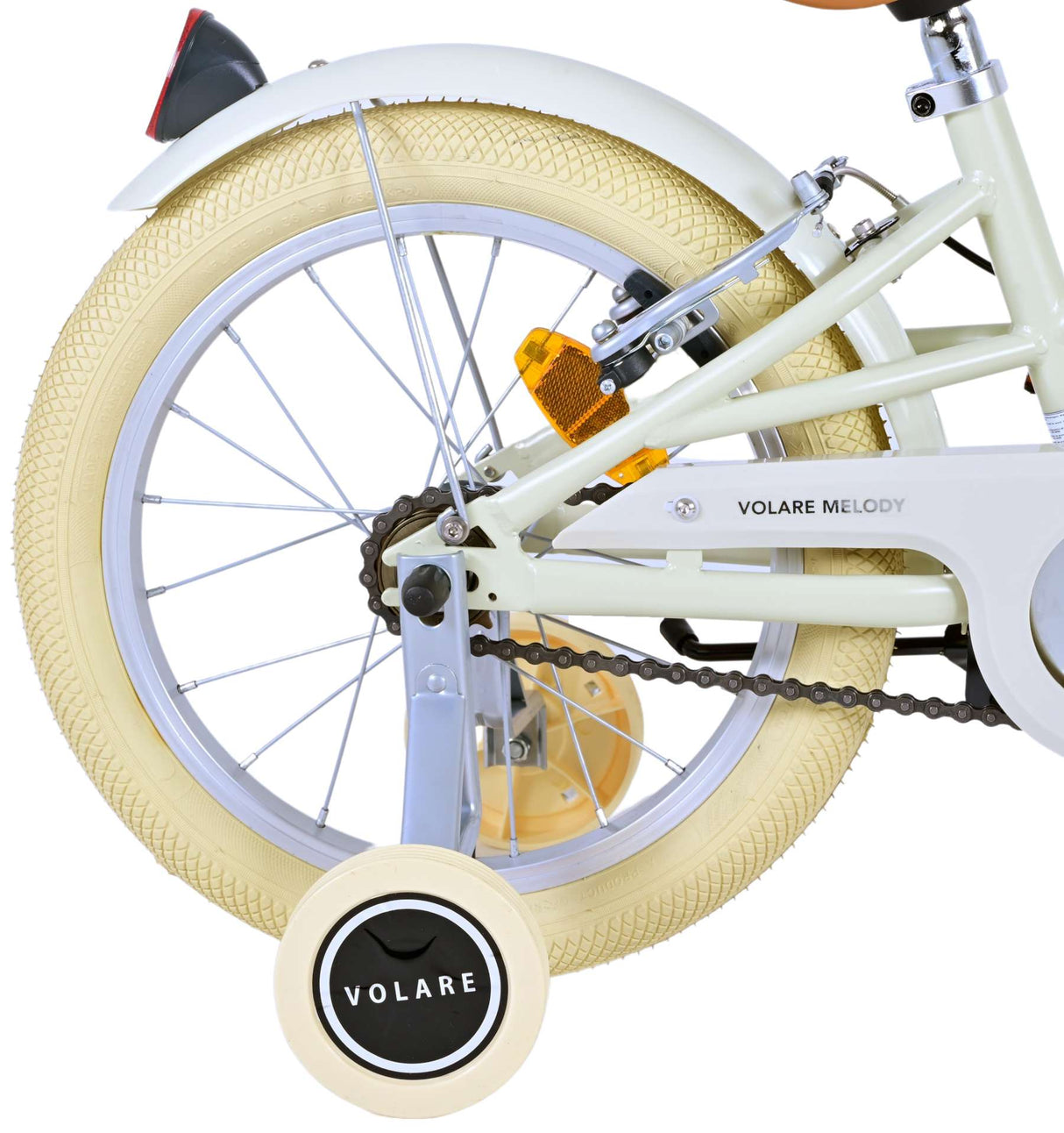 Volare Melody Bicycle para niños - Niñas - 16 pulgadas - arena