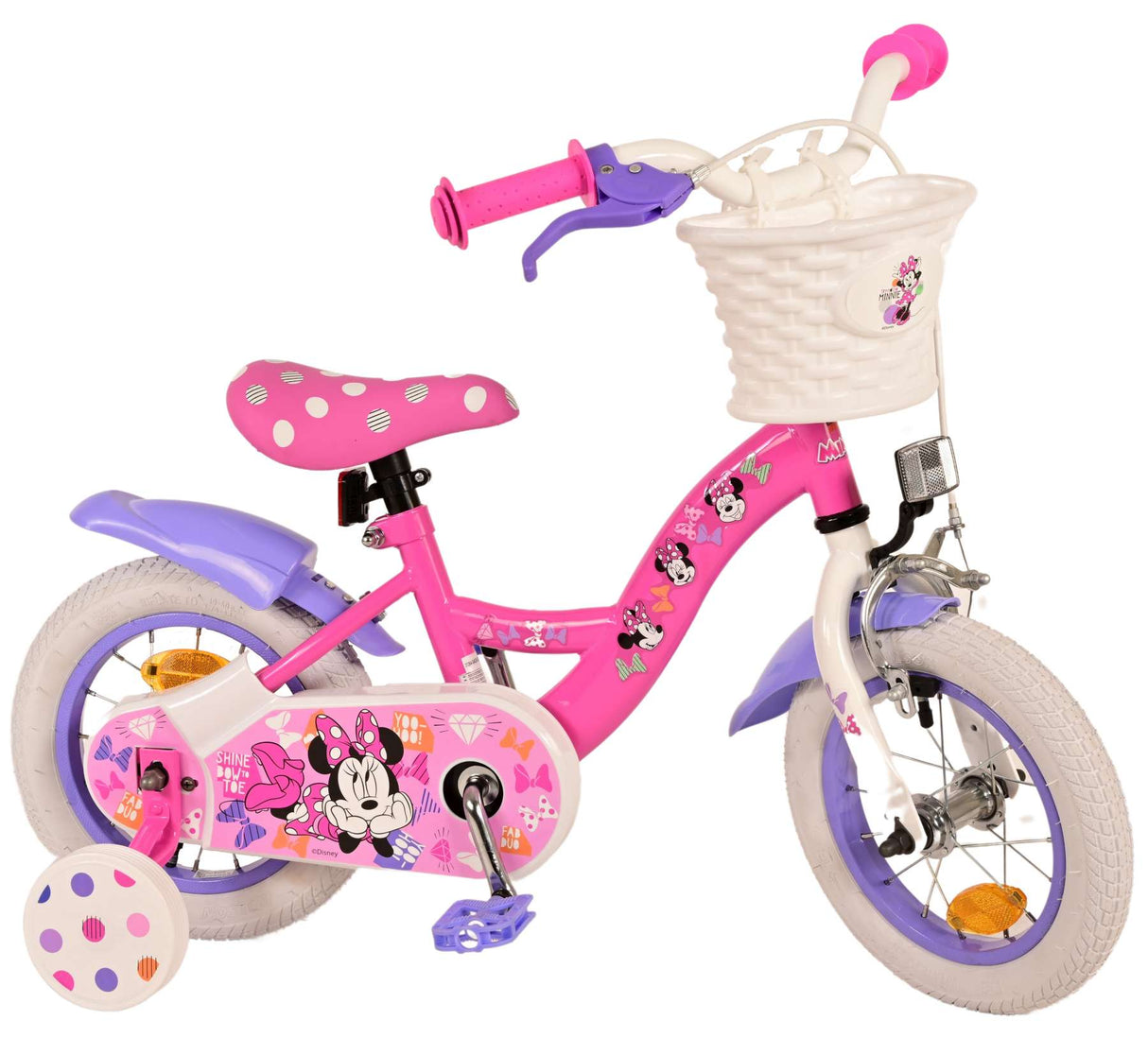 Minnie Cutest ever! Children's bicycle - Girls - 12 inch - Pink