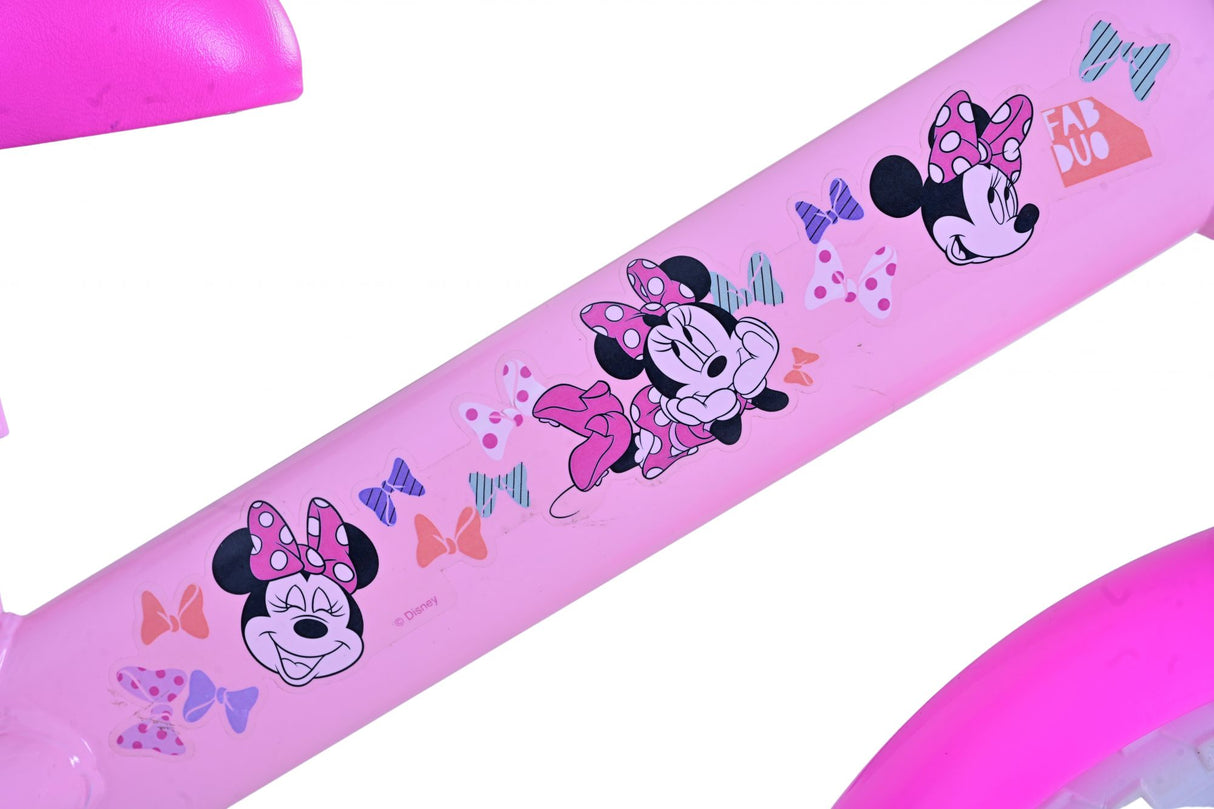 Disney Balance Bike Steel Minnie Pink