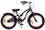 Otroško kolo Volare Miracle Cruiser - Dekleta - 16 palcev - Matt Black - Prime Collection
