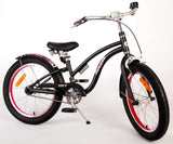 Volare Miracle Cruiser Otroško kolo - Dekleta - 18 palcev - Matt Black - Prime Collection