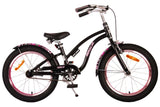 Volare Miracle Cruiser Otroško kolo - Dekleta - 18 palcev - Matt Black - Prime Collection