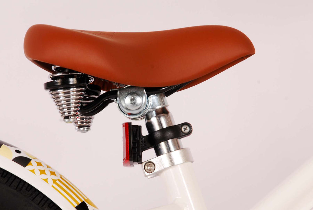 Volare Miracle Cruiser Children's Bicycle - Girls - 16 pouces - White - Prime Collection