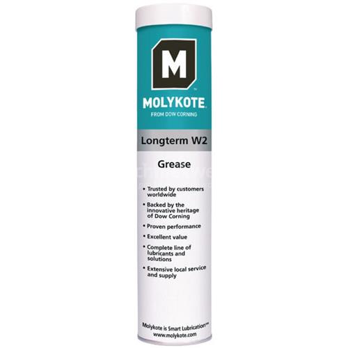 Molykote langsiktig 2+ fett 400gr (patron)