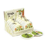 Tropical frogs 5-part manicure set with zipper