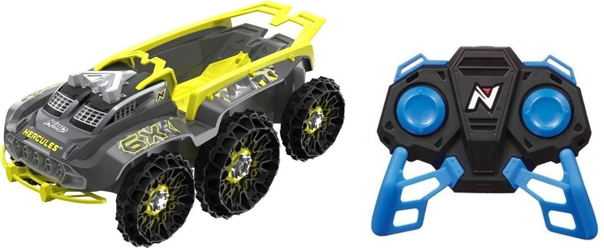 Nikko toys nikko rc hercules: yellow grey 30 cm (10421 10420)