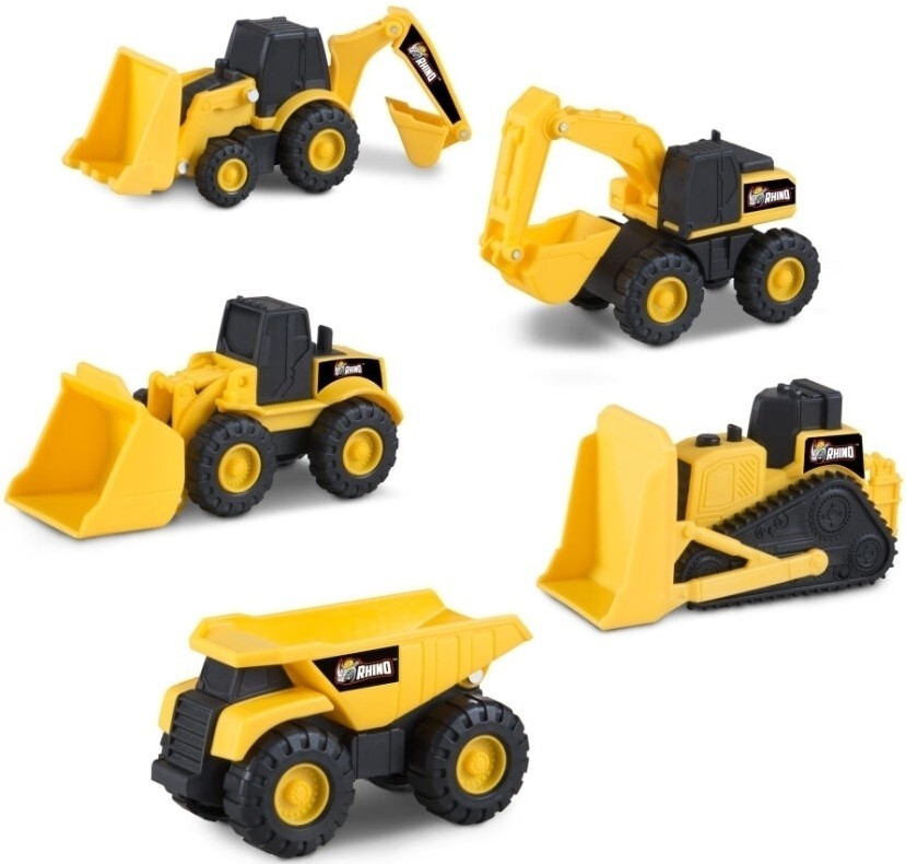 Nikko toys nikko road rippers mini construction: 5-pack (30031 20660)