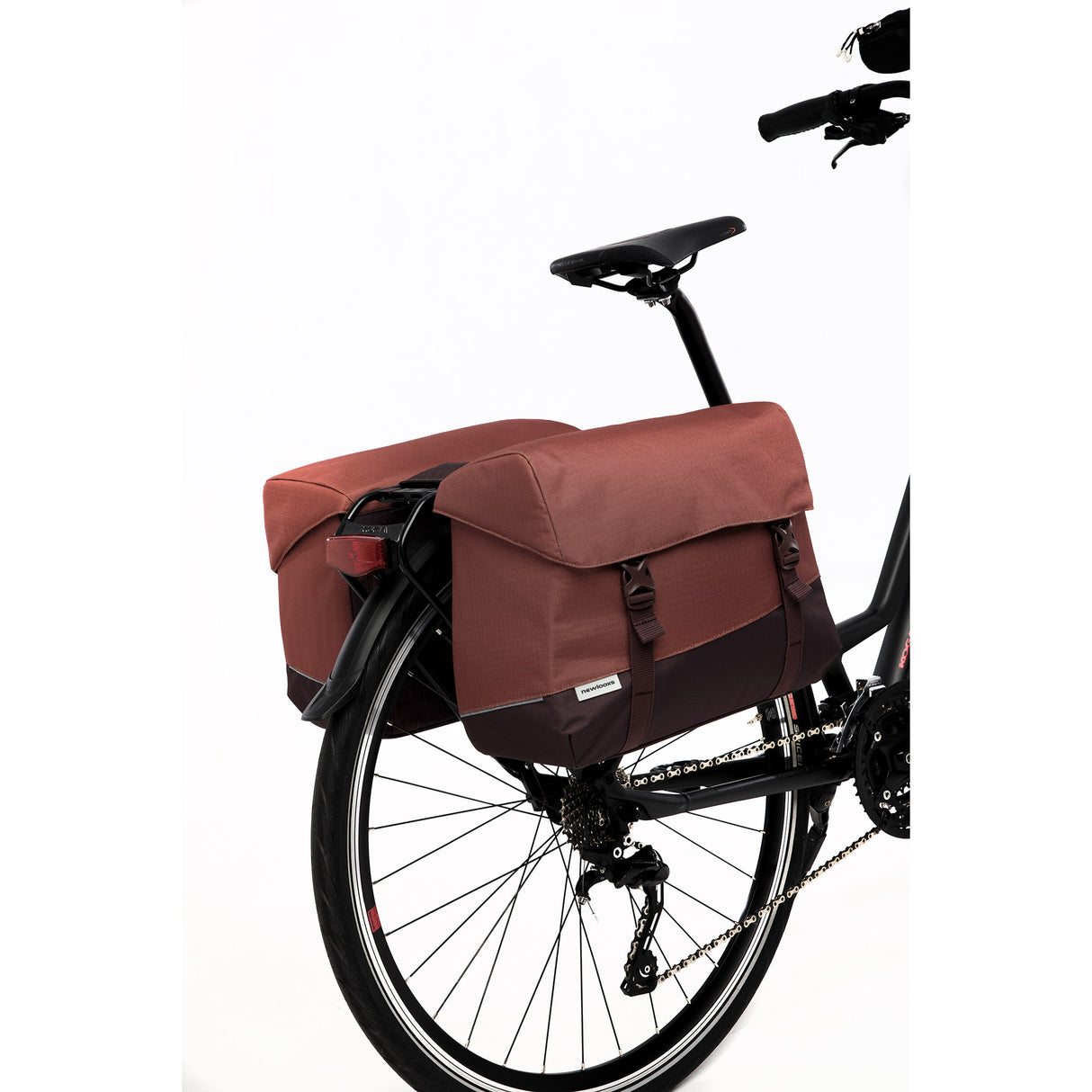 Ny väska looxs joli dubbel | oslo | vinröd | 37l