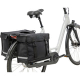 Newlooxs tas new looxs double pannier deluxe zwart | 46l